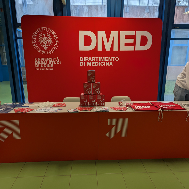Student Day 2025 UniUd Stand DMED